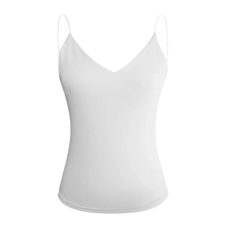 Women Thin Wild Solid Camis Vest Women Tank Tops Female 2023 Summer Sexy Strap Basic Tops Slim Sleeveless Camisole